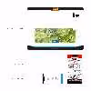 برچسب پوششی ماهوت مدل Green Crystal Marble مناسب برای تبلت سامسونگ Galaxy Tab A 9.7 2015 T550