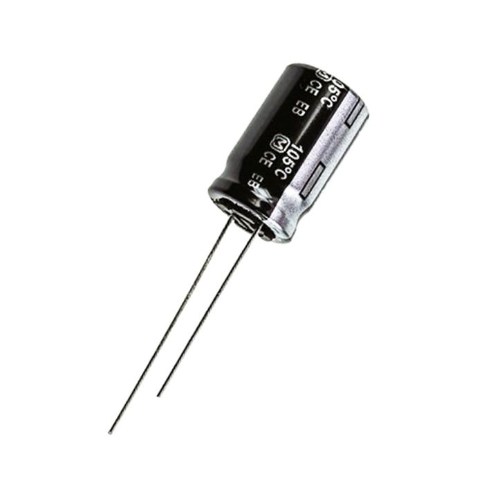 خازن الکترولیت 220 میکروفاراد کد 10V بسته 4 عددی