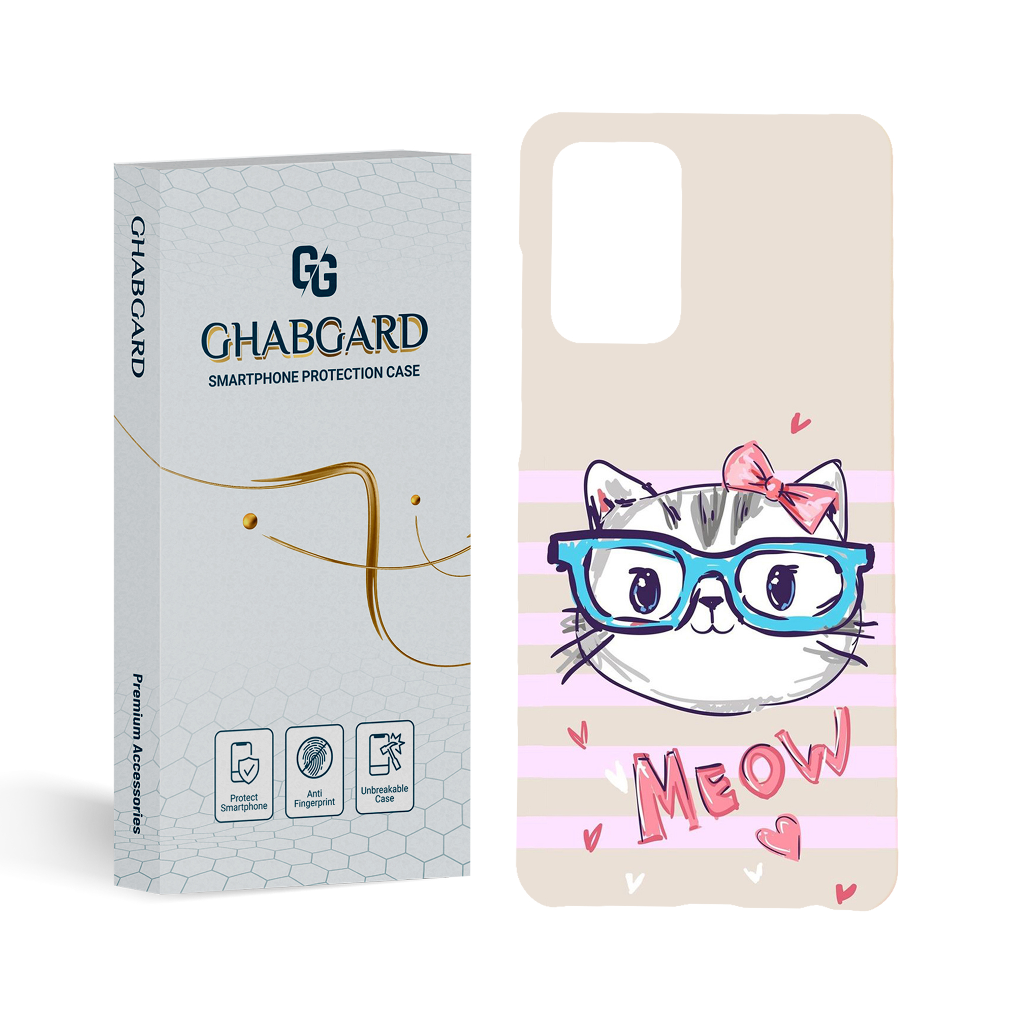 کاور قاب گارد مدل دخترانه مناسب برای گوشی موبایل سامسونگ Galaxy A72