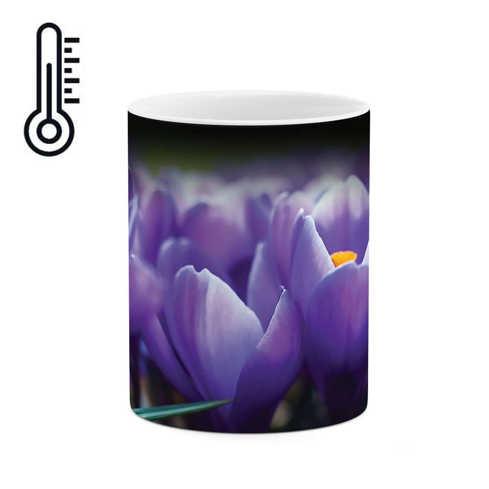 ماگ حرارتی طرح گل مدل mgh03814