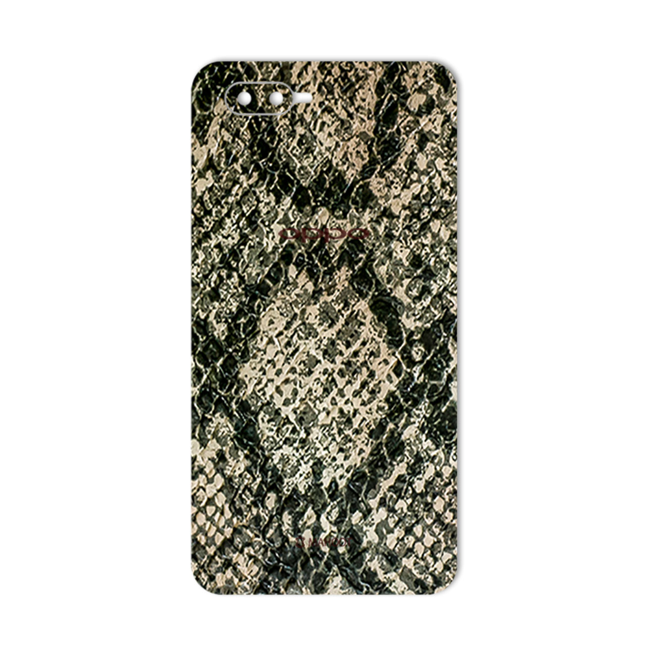 برچسب پوششی ماهوت مدلJungle-python Texture مناسب برای گوشی اوپو K1