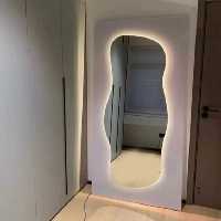 آینه دفرمه چراغدار(ارسال رایگان)