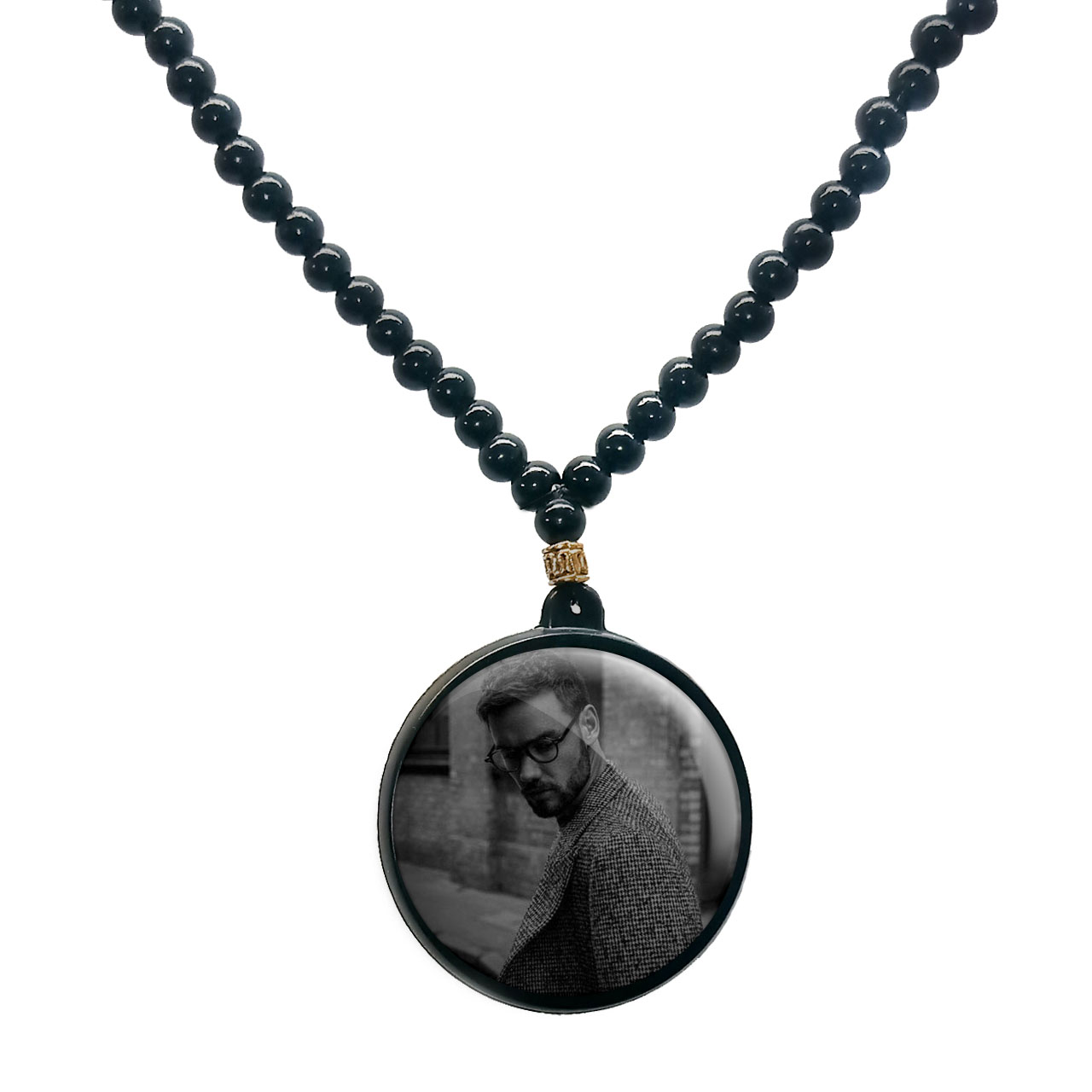 گردنبند پرمانه طرح One Direction کد pmd.13682 مدل دو طرفه