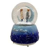 گوی موزیکال مدل White moon کد KB82603-3