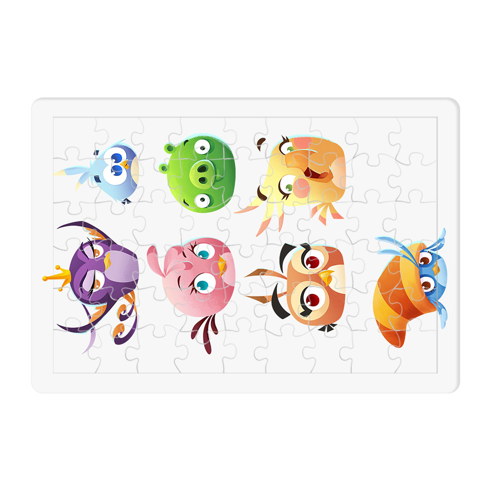 پازل 54 تکه طرح Angry Birds مدل P175