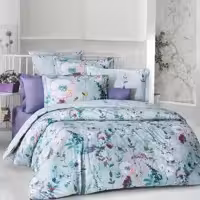سرویس ملحفه سارو مدل Florida Percale دونفره 4 تکه