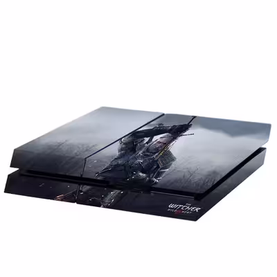 برچسب پلی استیشن ۴ مدل ps4 fat طرح witcher کد PS-1047