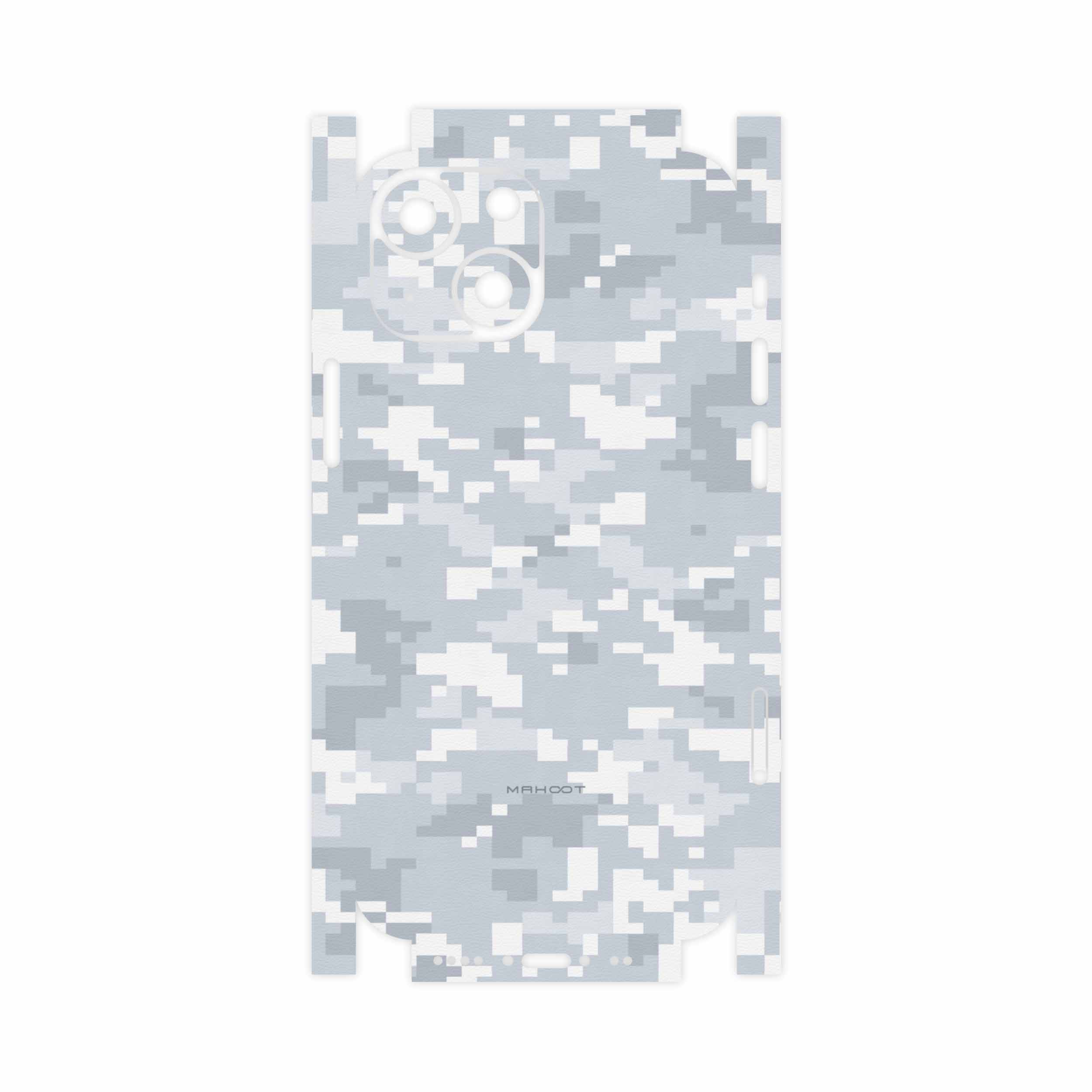 برچسب پوششی ماهوت مدل Army-Snow-Pixel-FullSkin مناسب برای گوشی موبایل اپل iPhone 13 Mini