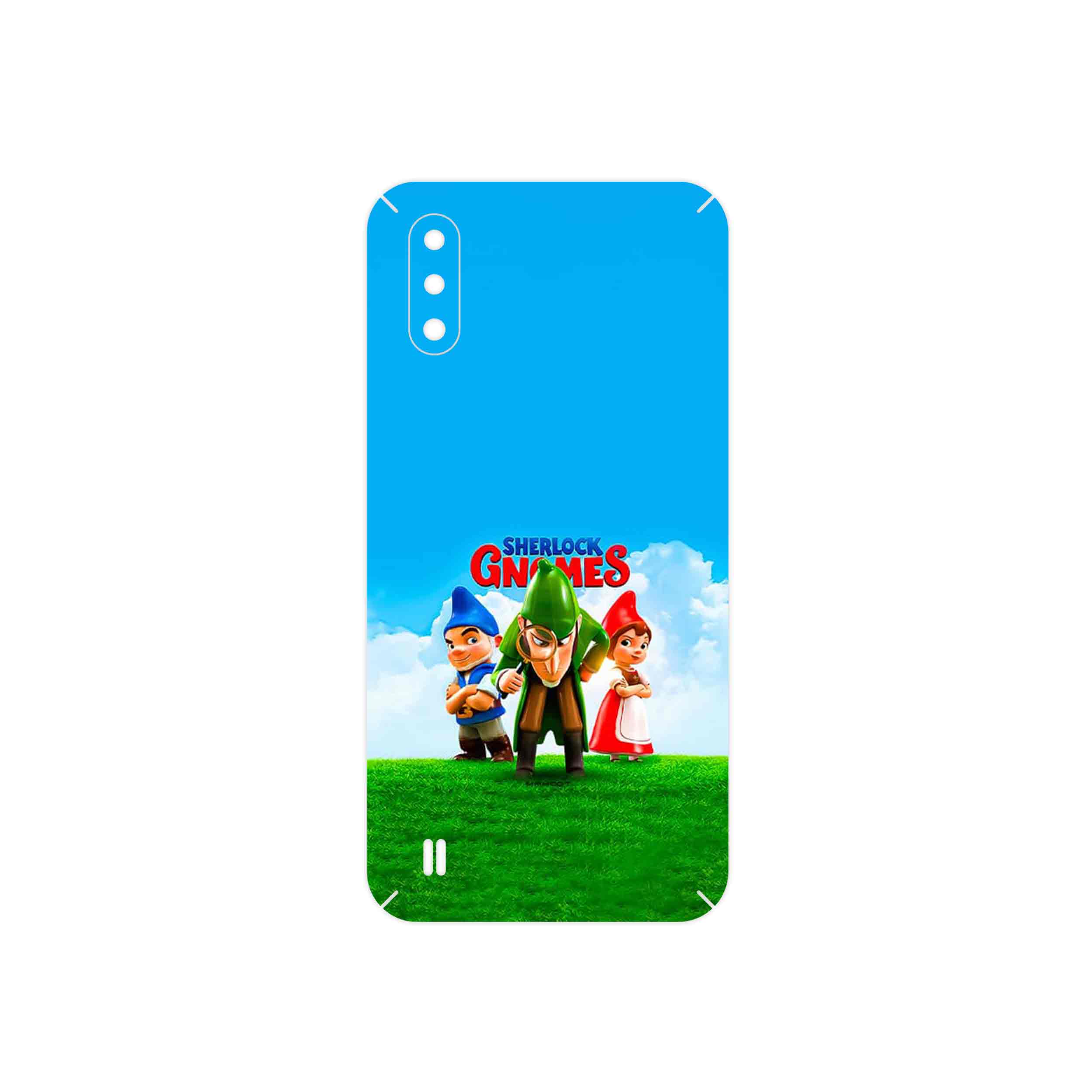 برچسب پوششی ماهوت مدل Sherlock Gnomes مناسب برای گوشی موبایل سامسونگ Galaxy M01