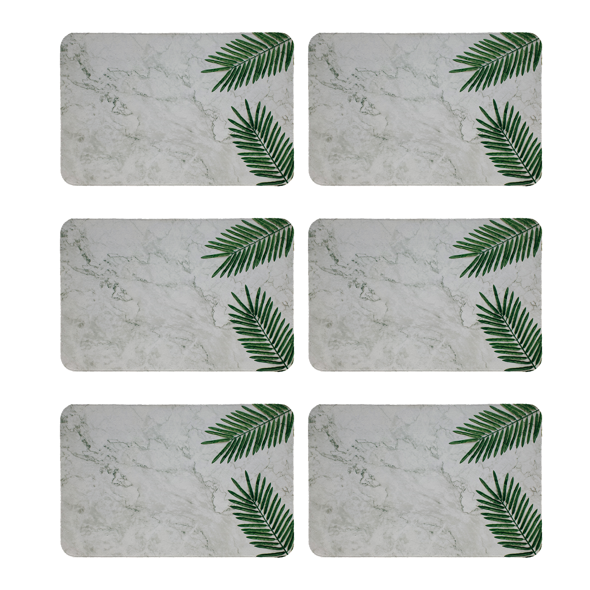 زیربشقابی طرح سنگ کد 8467 مجموعه 6 عددی