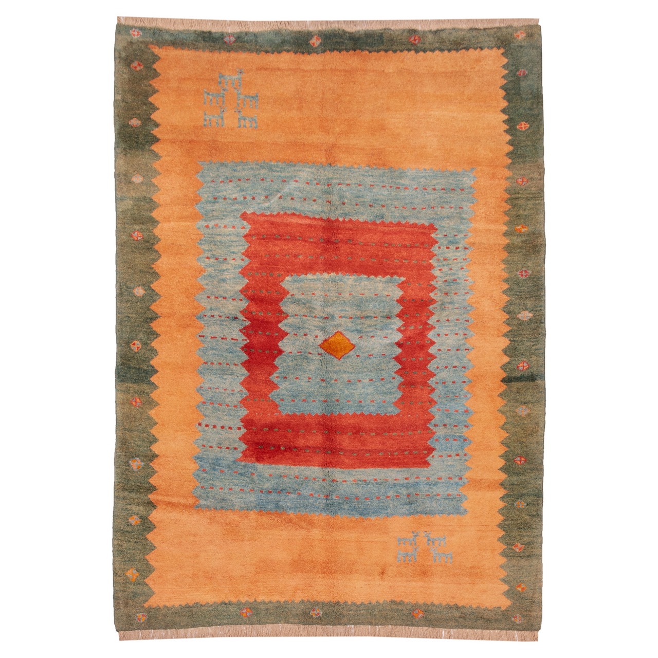 گبه دستباف چهار متری سی پرشیا کد 171480