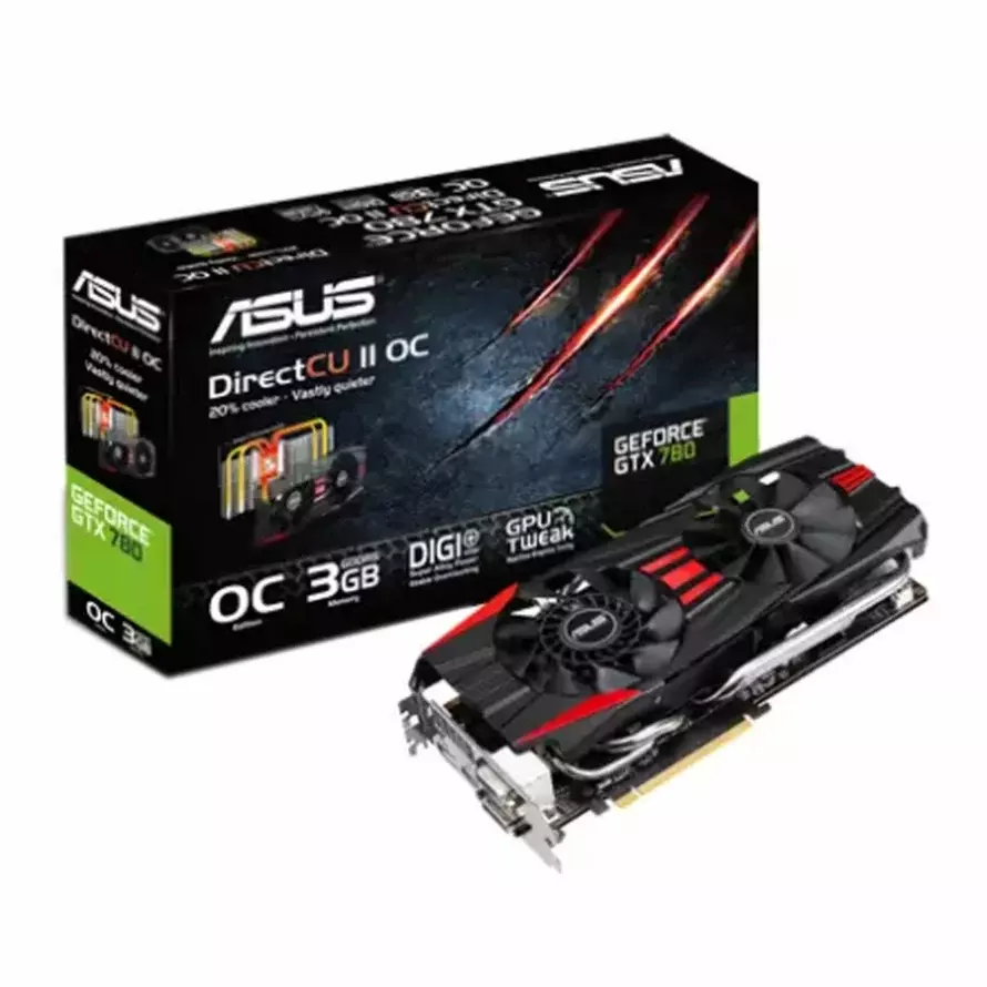 کارت گرافیک ایسوس GTX 780 DirectCU II OC