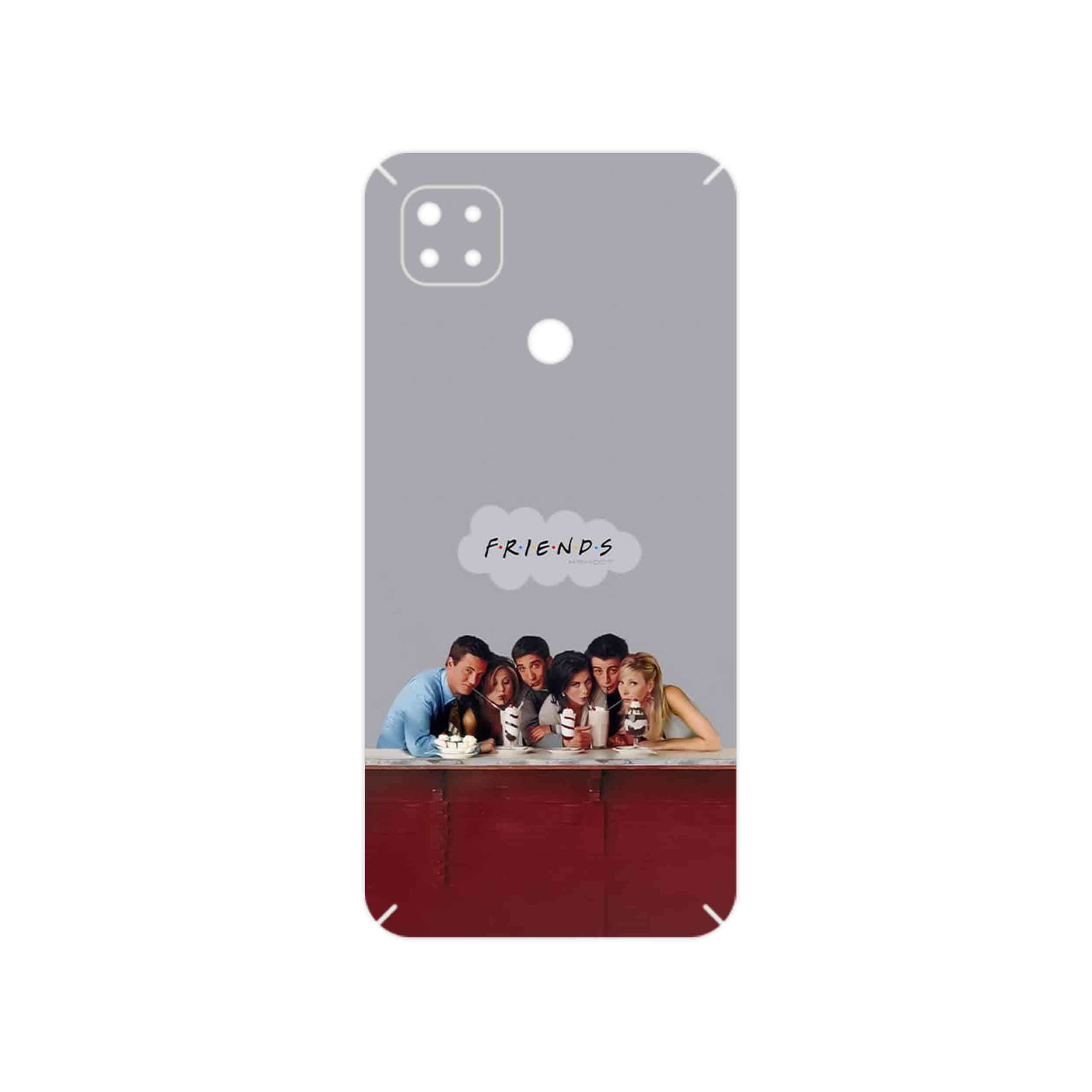 برچسب پوششی ماهوت مدل Friends 1 مناسب برای گوشی موبایل شیائومی Redmi 9 Activ