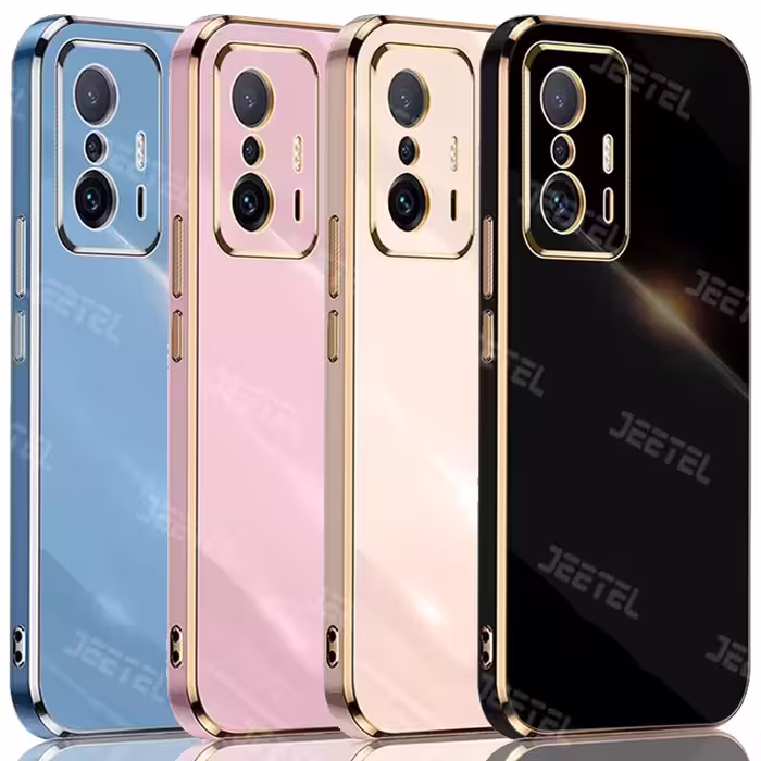 کاور مای کیس گلدلاین برای Xiaomi 11T / 11T Pro (الکتروپلیتینگ 6D اورجینال)