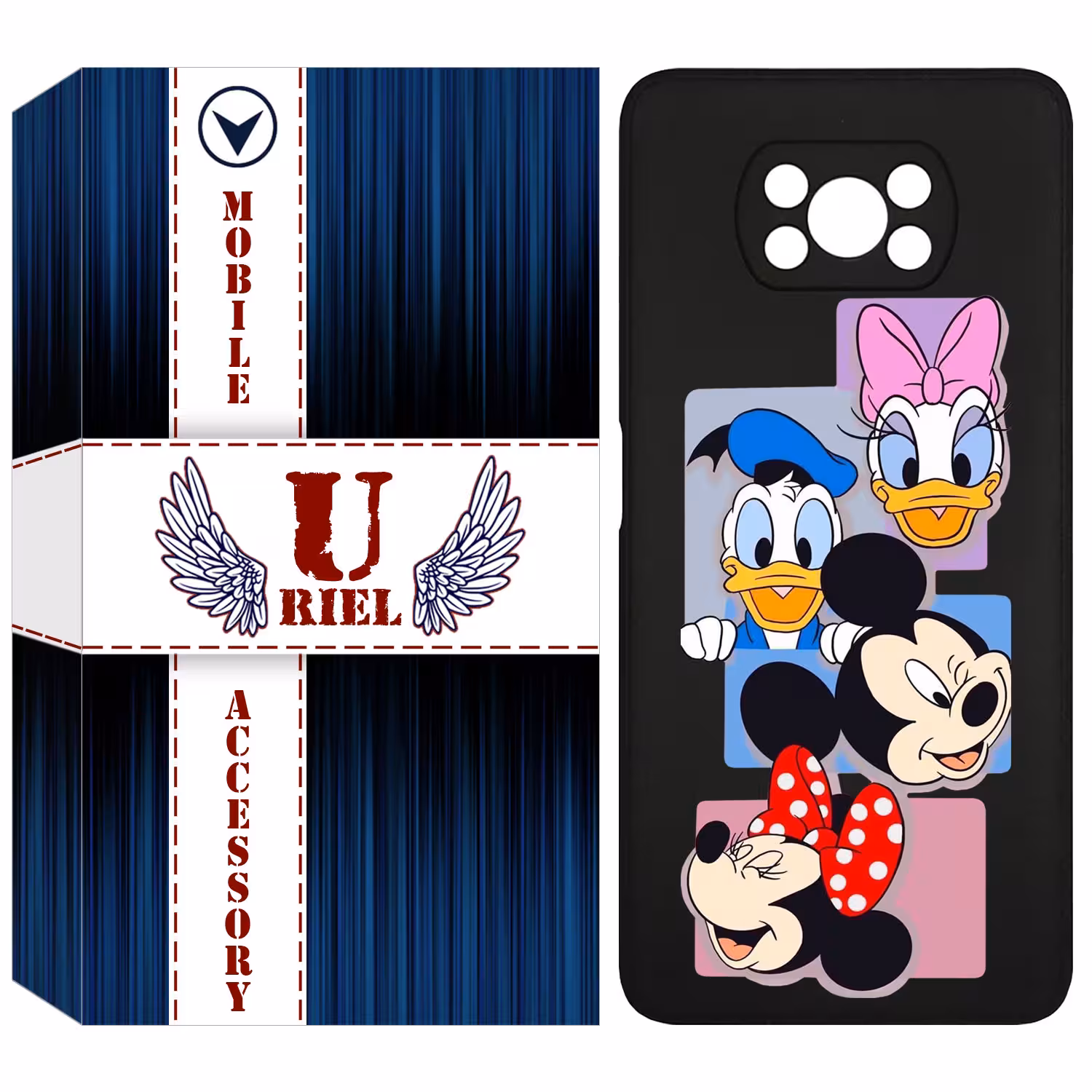 کاور یوریل مدل KSH کد 5 طرح دیزنی مناسب برای گوشی موبایل شیائومی Poco X3 Pro / Poco X3