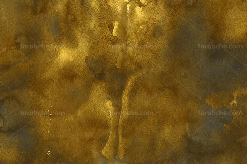 تکسچر طلایی آبرنگ | گرافیک با طعم تربچه