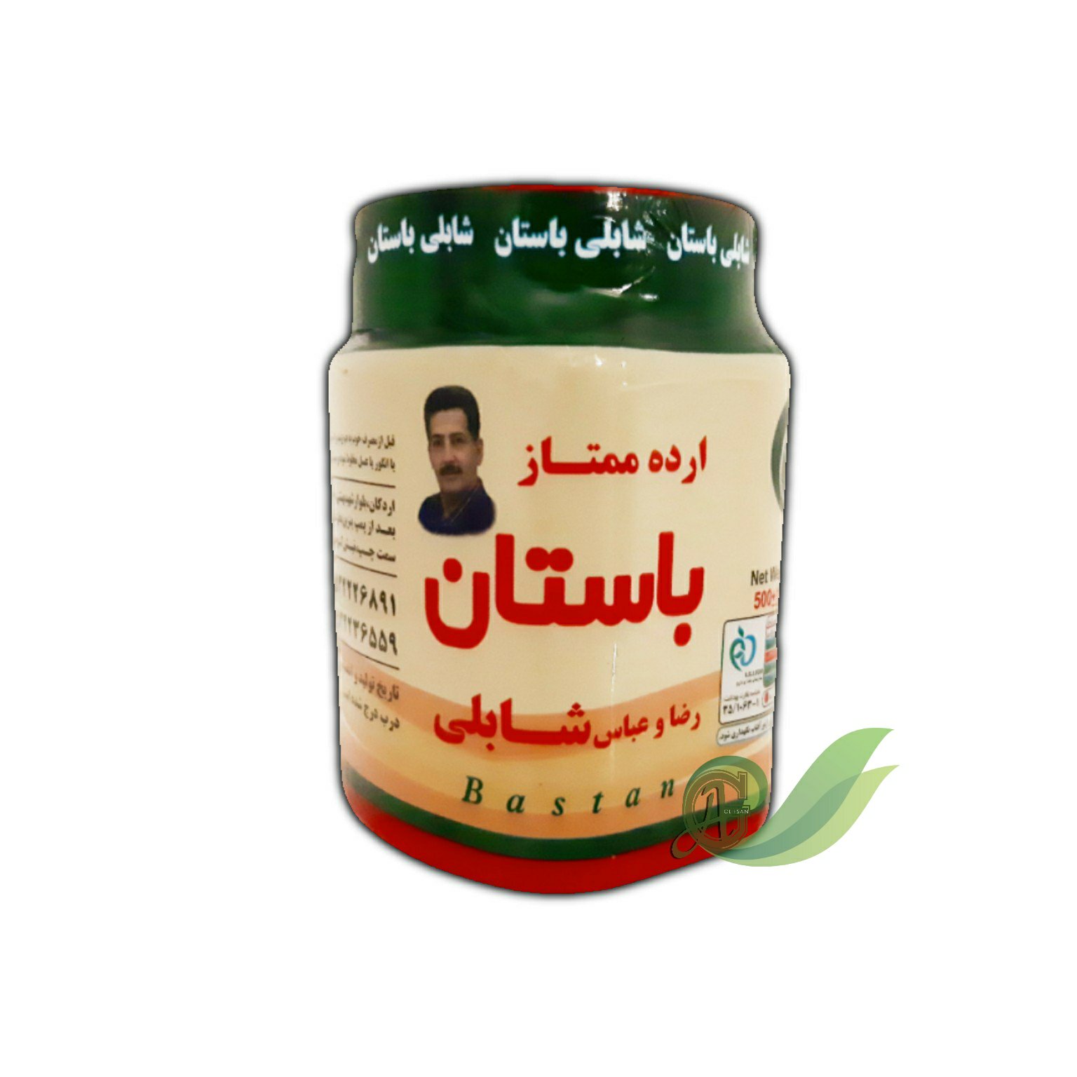 ارده کنجد ایرانی ممتاز شابلی باستان اردکان (500 گرمی) ( دارای نشان سیب سلامت )