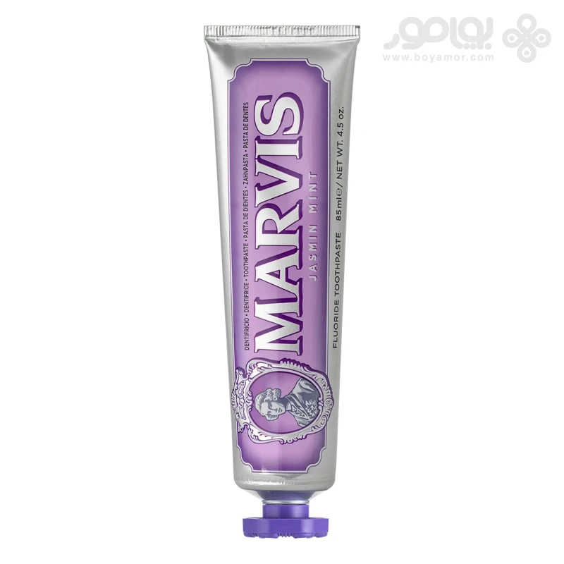 خمیر دندان یاس و نعناع مارویس مدل JASMIN MINT حجم 85 میل