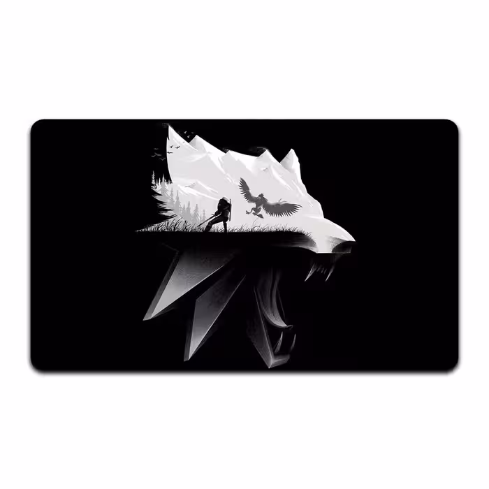 ماوس پد مخصوص بازی مدل WOLF