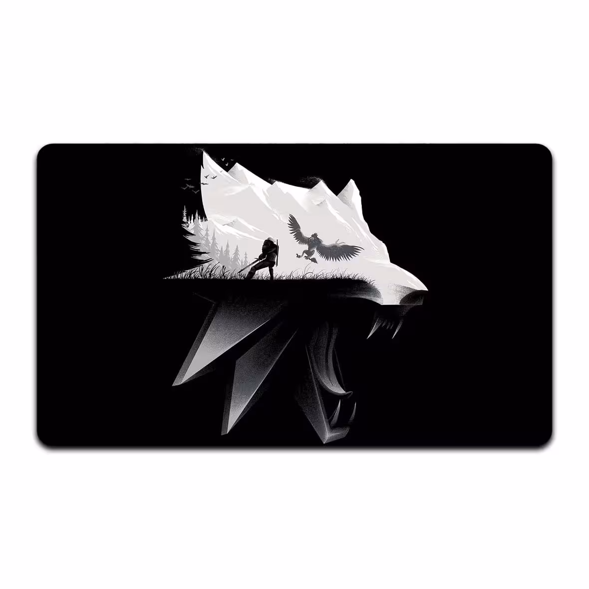 ماوس پد مخصوص بازی مدل WOLF