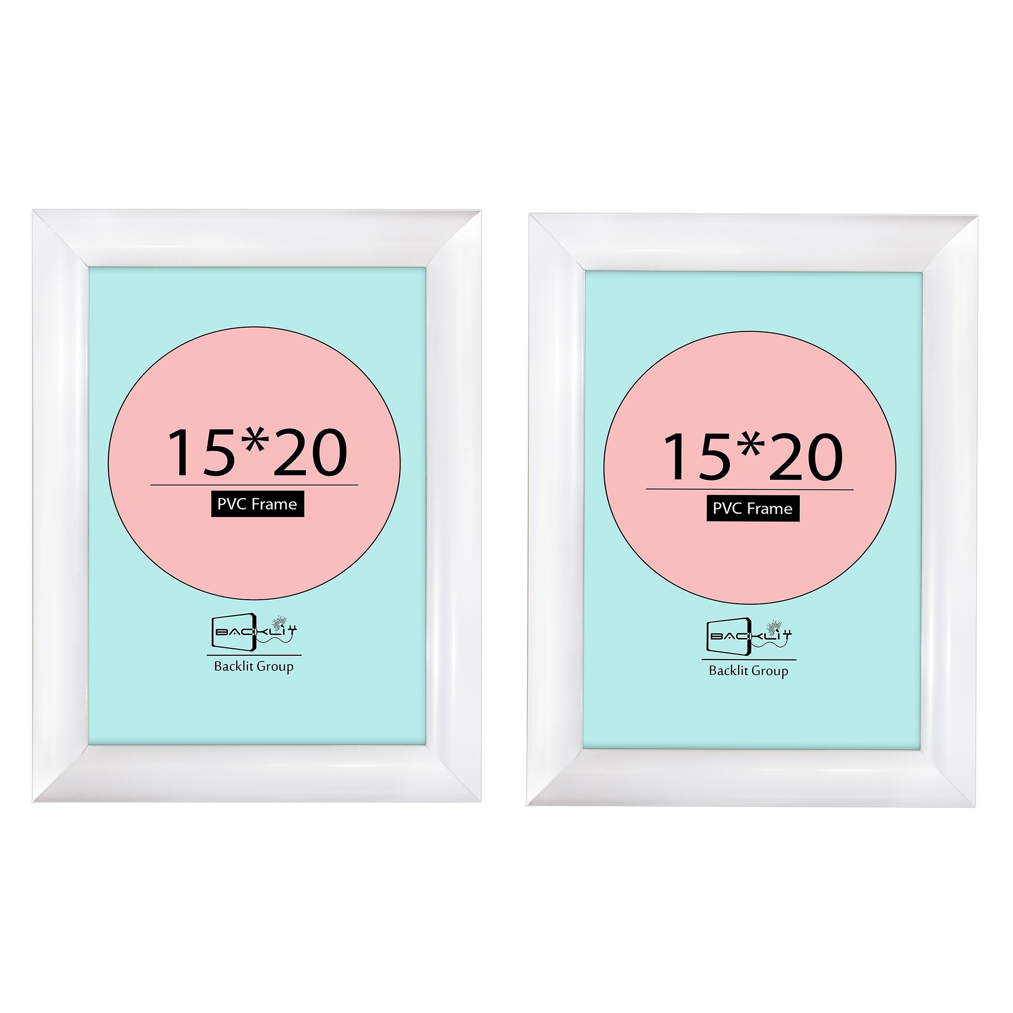 قاب عکس بکلیت مدل روگرد A5-15x20-215 مجموعه دو عددی