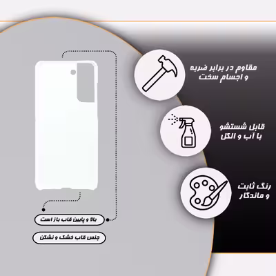 کاور گارد قاب مدل فانتزی مناسب برای گوشی موبایل سامسونگ galaxy s21 fe