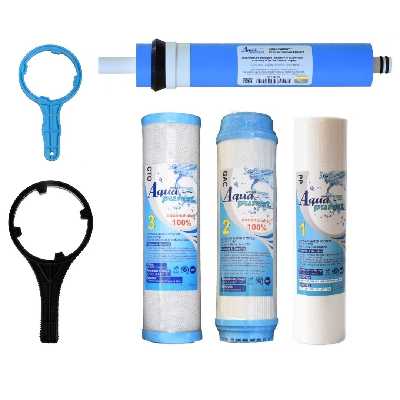 فیلتر دستگاه تصفیه کننده آب آکوا پیورست مدل AP-004 مجموعه 4 عددی