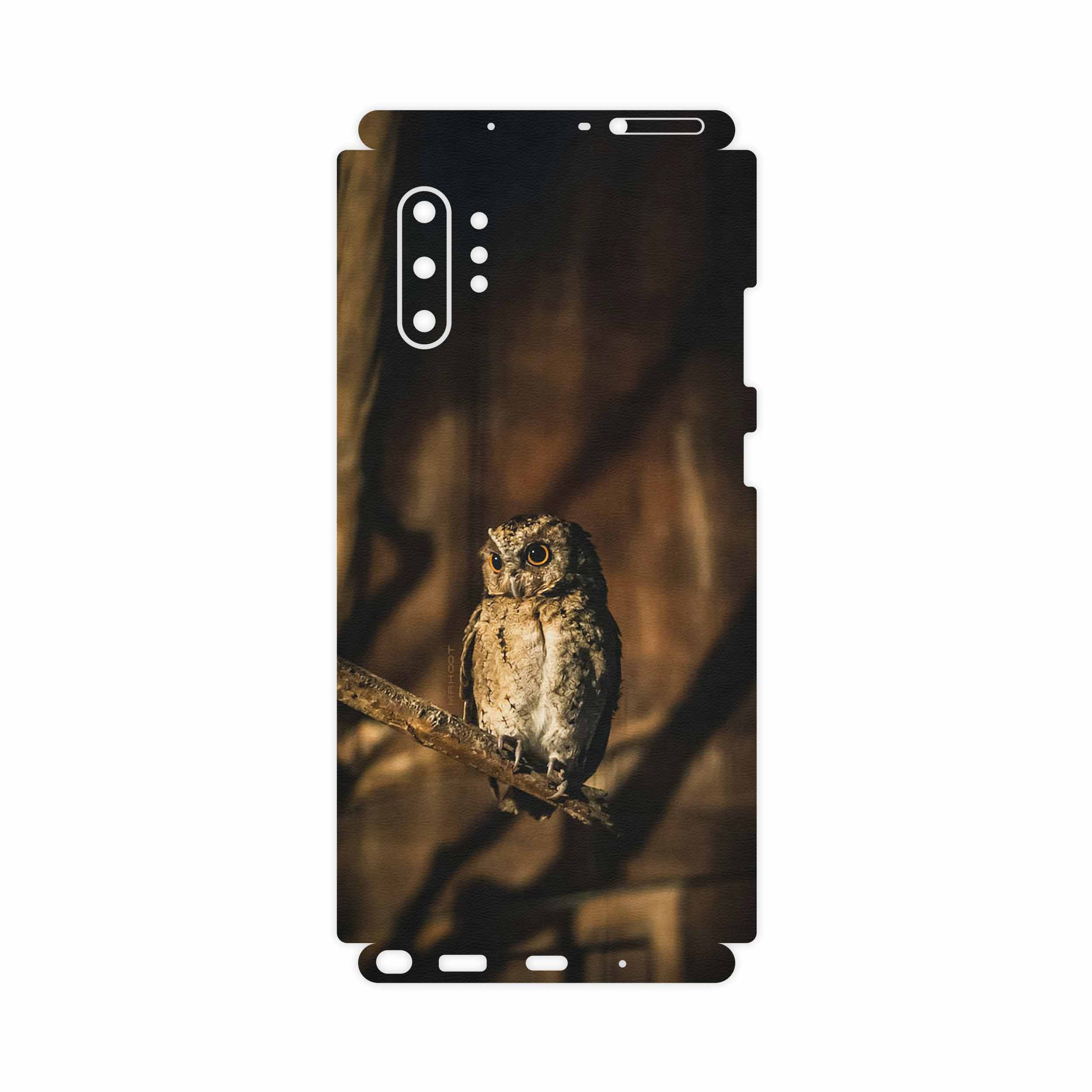 برچسب پوششی ماهوت مدل Owl-FullSkin مناسب برای گوشی موبایل سامسونگ Galaxy Note 10 Plus