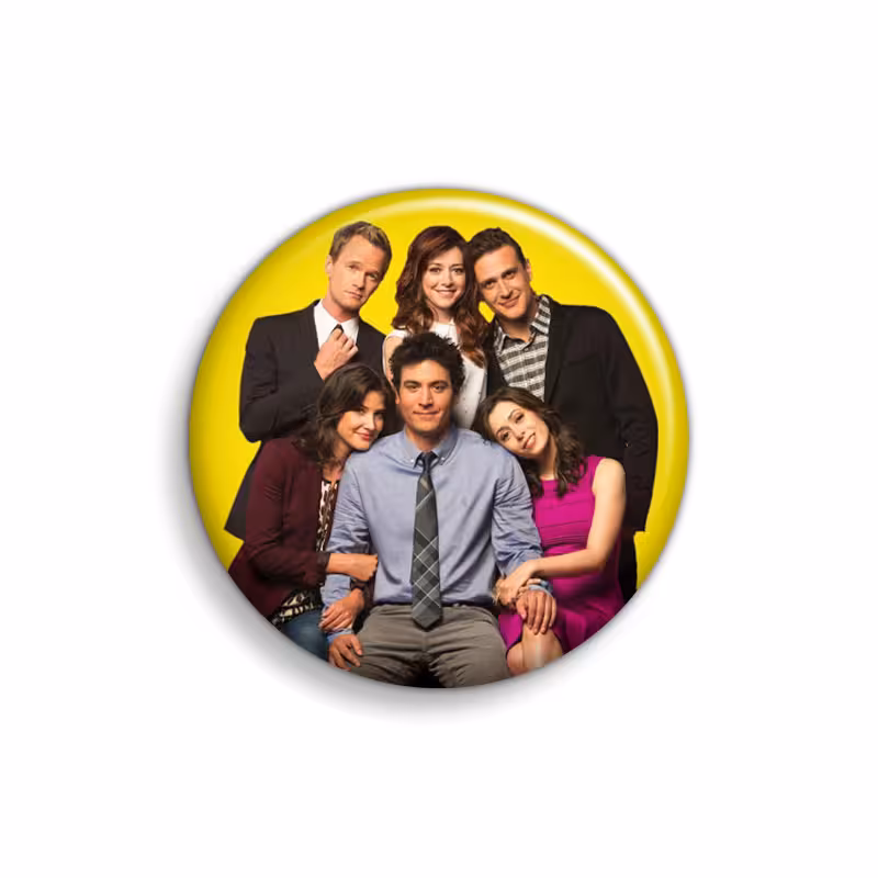 پیکسل ابیگل طرح سریال بارنی آشنایی با مادر مدل How I Met Your Mother کد 004