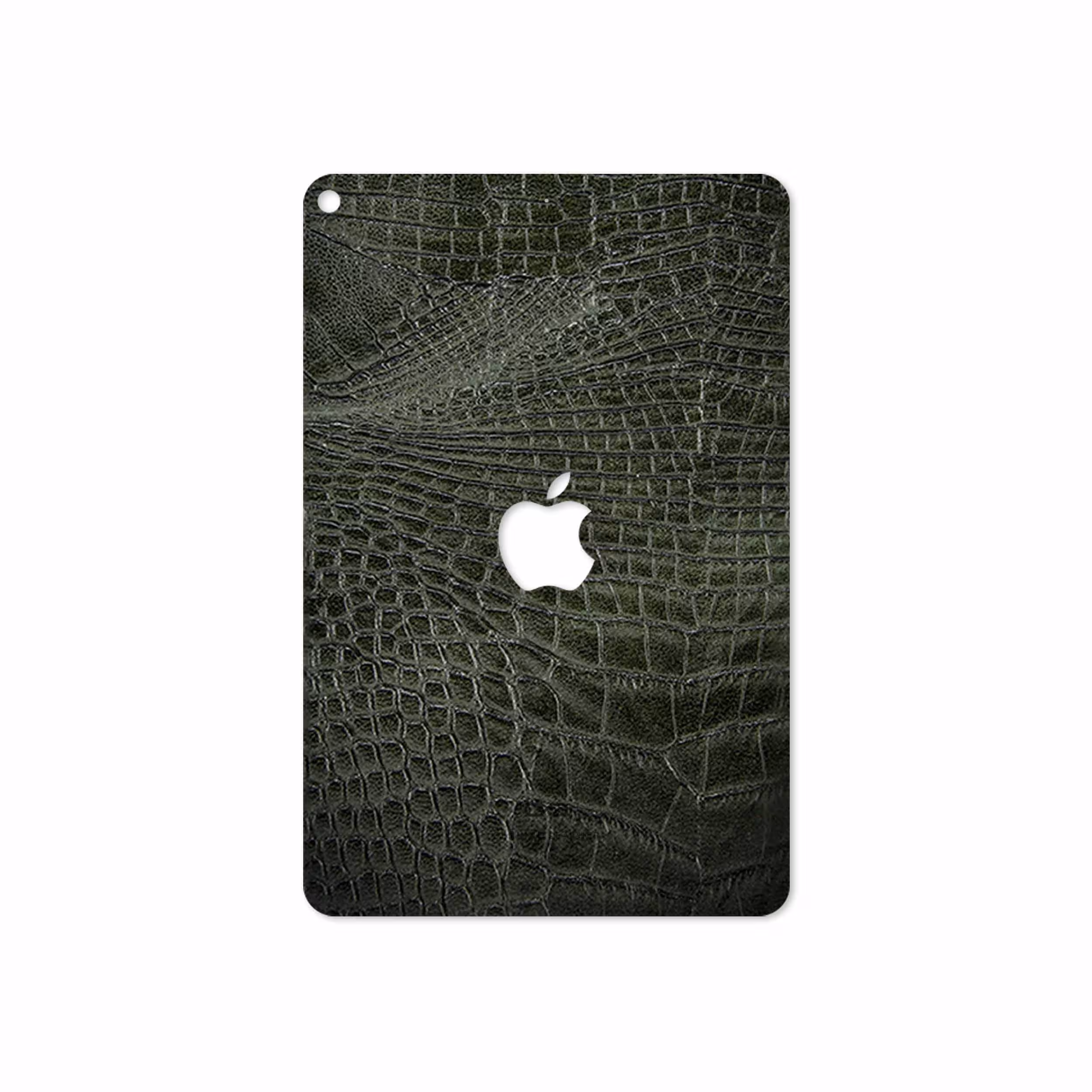 برچسب پوششی ماهوت مدل Green-Crocodile-Leather مناسب برای تبلت اپل iPad mini (GEN 5) 2019 A2126