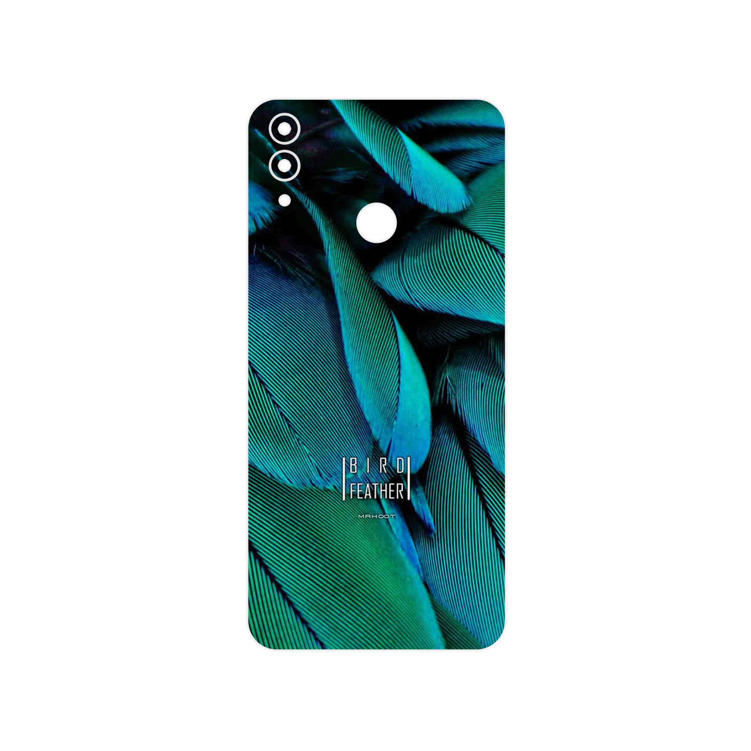 برچسب پوششی ماهوت مدل Green Feather مناسب برای گوشی موبایل آنر 8C