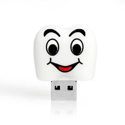 فلش مموری طرح دندان 02 مدل Ul-Tooth02 ظرفیت 128 گیگابایت