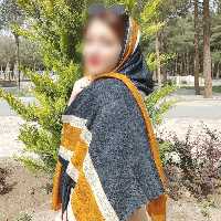 شال نخی بهاره دو رنگ مدل ارغوان کد 3