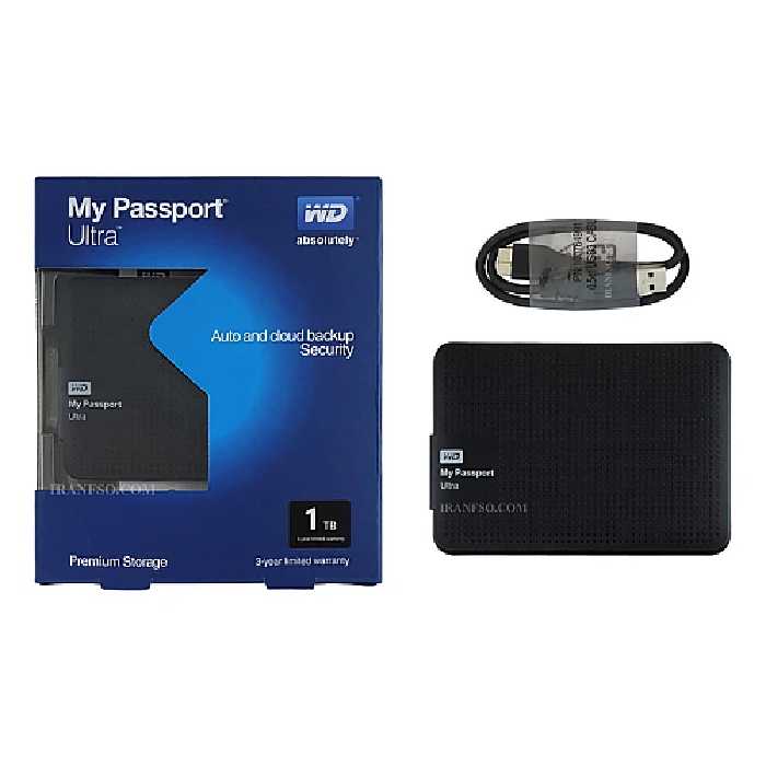 باکس هارد 2.5 اینچی وسترن دیجیتال My Passport USB 3.0