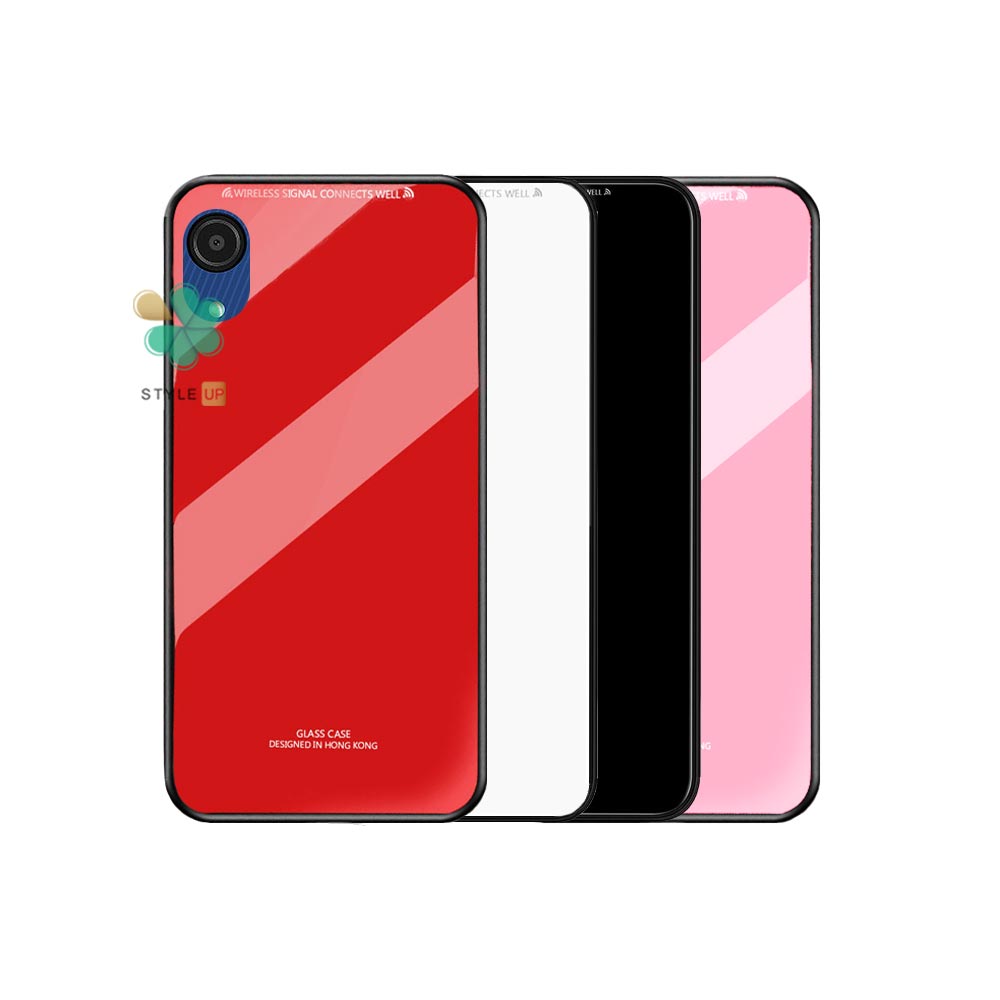 قاب گوشی پشت گلس مناسب Samsung Galaxy A03 Core