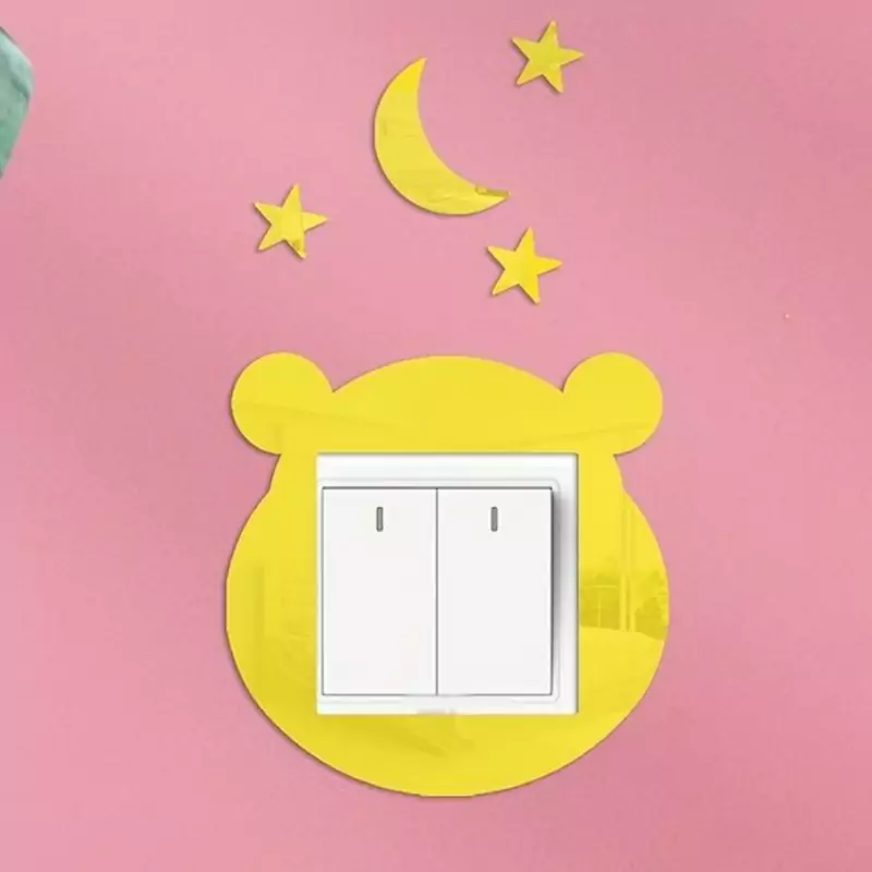 استیکر کلید پریز مدل خرسی