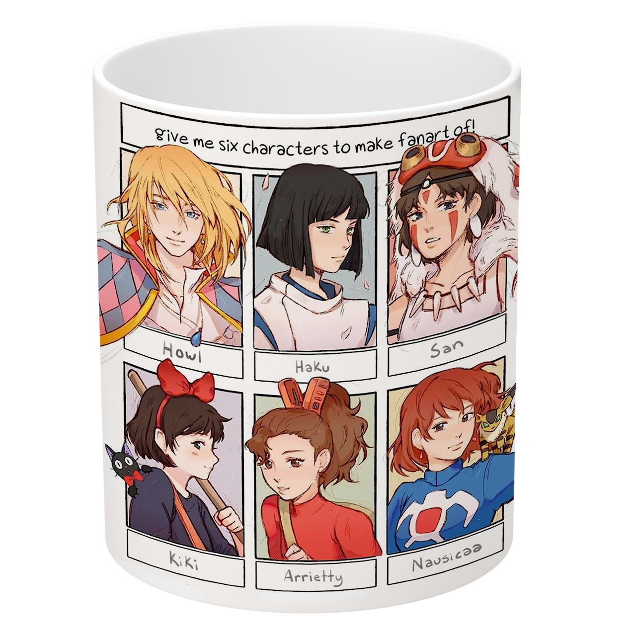 ماگ طرح کارکترهای استودیو جیبلی مدل NI2594