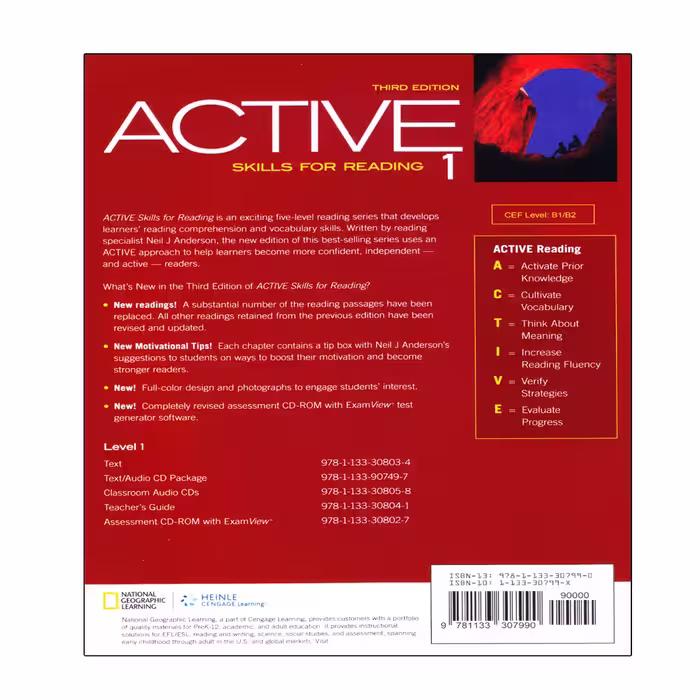 کتاب Active Skills For Reading 1 اثر Neil J Anderson انتشارات آرماندیس