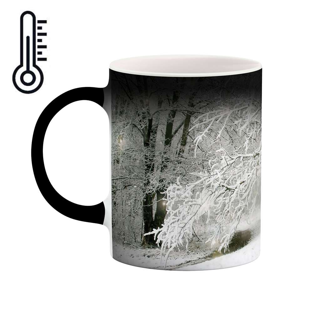 ماگ حرارتی طرح درخت برفی مدل mgh00726