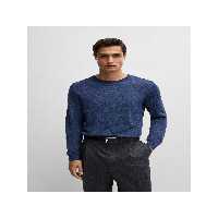 کمربند مشکی مردانه چرمی ساخته شده ایتالیایی BOSS