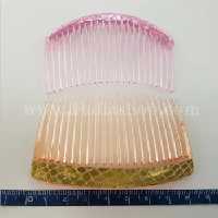 شانه سر کریستال رنگی