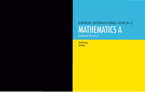 خرید و دانلود نسخه کامل کتاب Edexcel International GCSE (9-1) Mathematics A Student Book 2