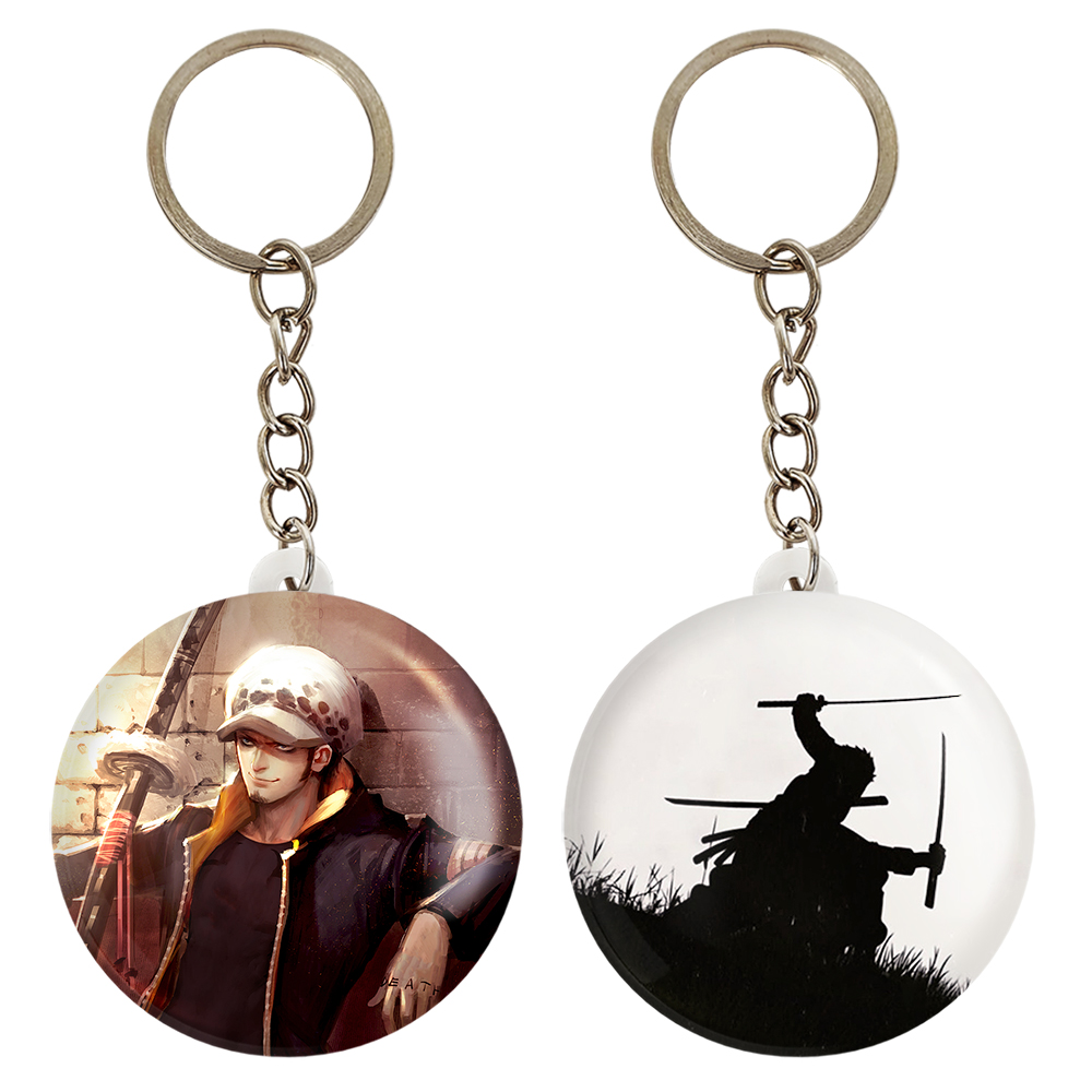 جاکلیدی خندالو مدل زورو و ترافلگر انیمه وان پیس کد 1721617213 مجموعه 2 عددی