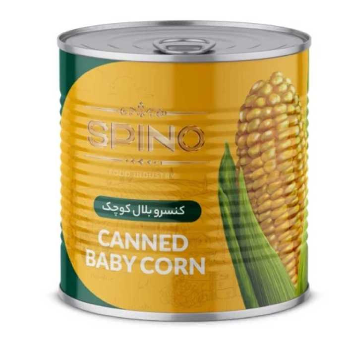ترشی بیبی کورن قوطی اسپینو