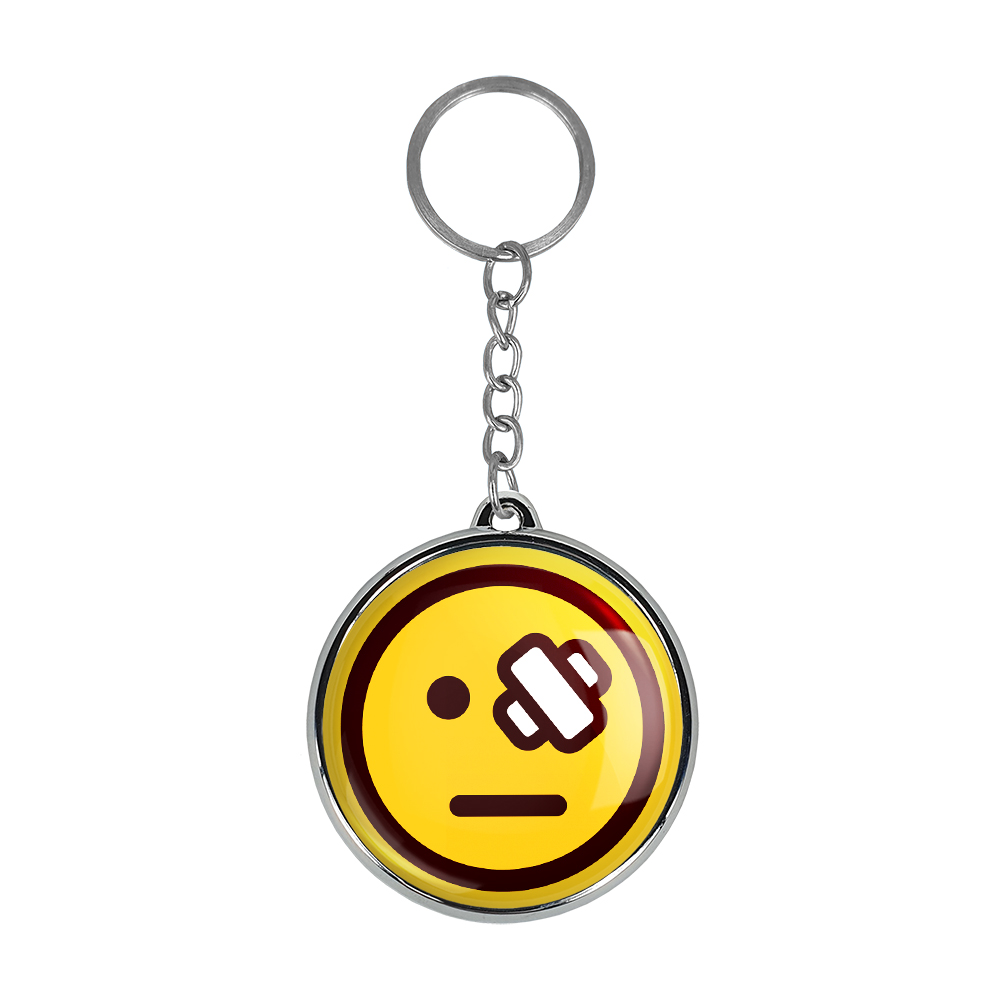 جاکلیدی خندالو طرح ایموجی مدل دوطرفه کد 30173018