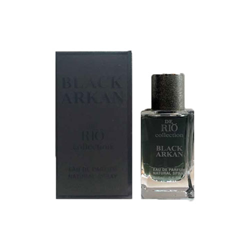 عطر ادکلن مردانه ناسوماتو بلک افغان ریو کالکشن مدل ریو بلک ارکان (Rio Black Arkan) حجم 15 میل