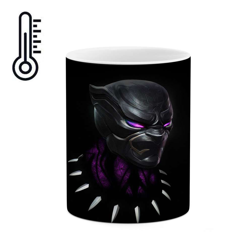 ماگ حرارتی طرح بلک پنتر Black panter  مدل mgph15288