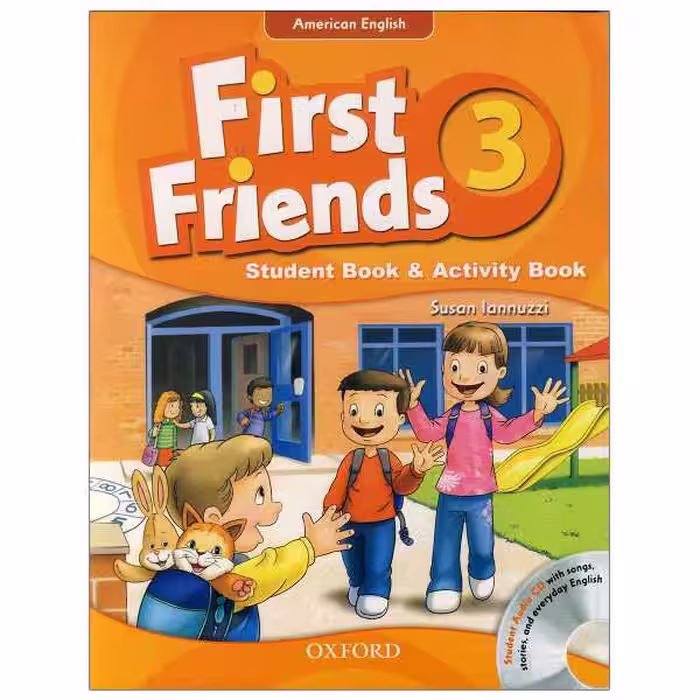 کتاب American English First Friends 3 اثر Susan Lannuzzi انتشارات Oxford