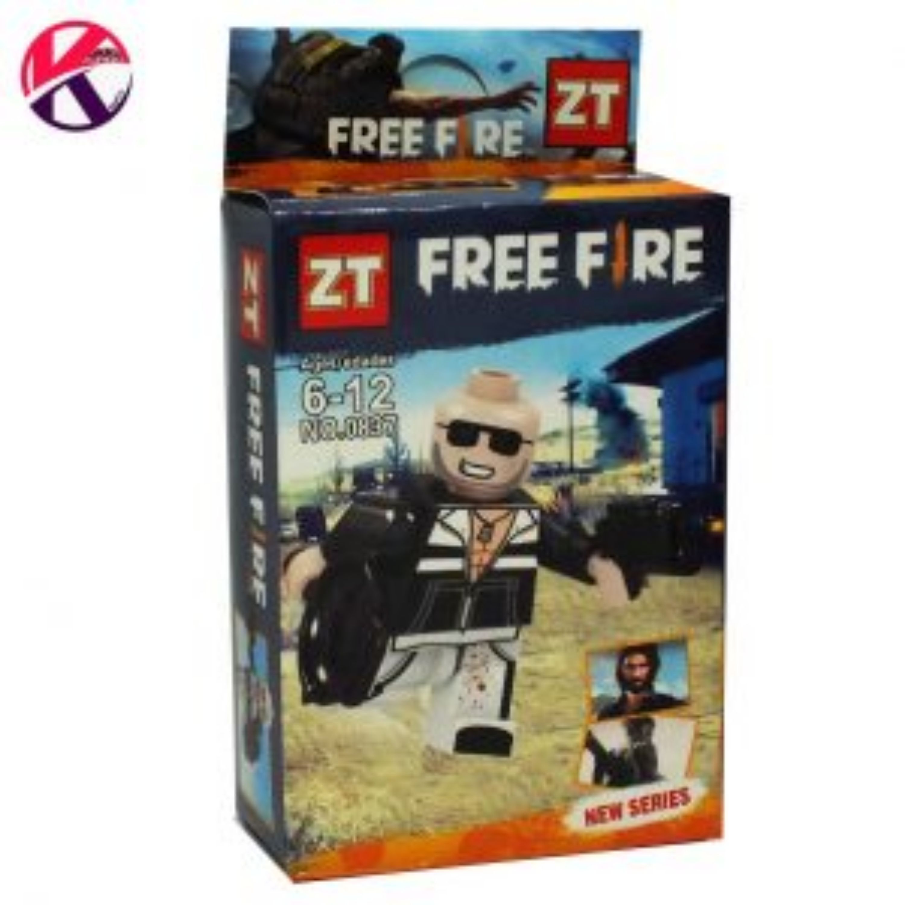 لگو نظامی با سلاح و یقلوی0837-654- FREE FIRE