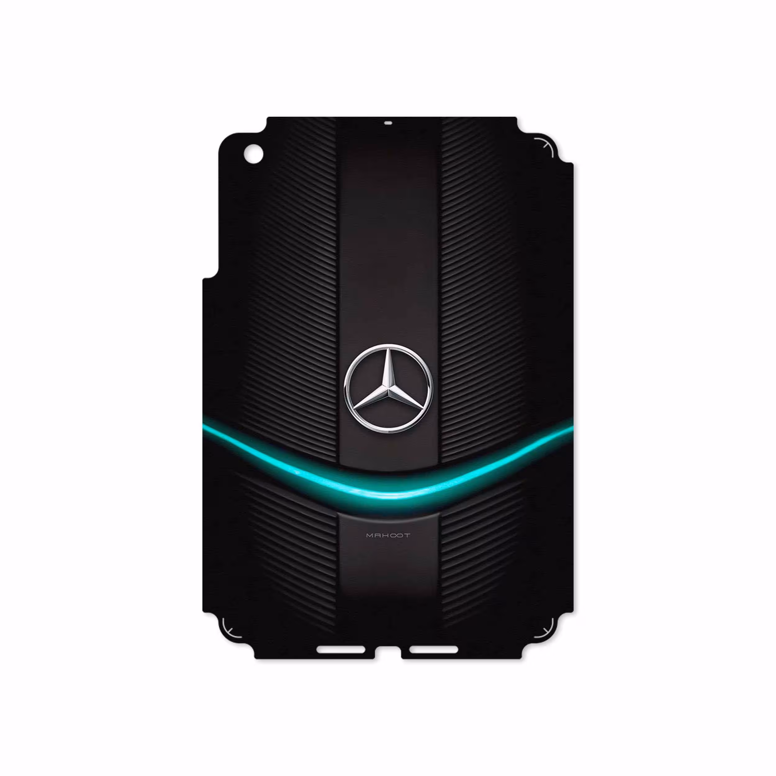 برچسب پوششی ماهوت مدل Mercedes-Benz مناسب برای تبلت اپل iPad mini 2012 A1455